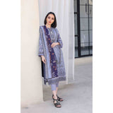 Rashid Khaddar Printed Embroidered Unstitched 3pcs Suit - 8351, Women, 3Pcs Shalwar Suit, Rashid Textiles, Chase Value