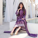 Rashid Khaddar Printed Embroidered Unstitched 3pcs Suit - 8354, Women, 3Pcs Shalwar Suit, Rashid Textiles, Chase Value