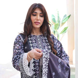 Rashid Khaddar Printed Embroidered Unstitched 3pcs Suit - 8360, Women, 3Pcs Shalwar Suit, Rashid Textiles, Chase Value