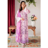 Rashid Bareeha Printed Lawn Embroidered Unstitched 3Pcs Suit - 8676, Women, 3Pcs Shalwar Suit, Rashid Textiles, Chase Value