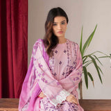 Rashid Bareeha Printed Lawn Embroidered Unstitched 3Pcs Suit - 8676, Women, 3Pcs Shalwar Suit, Rashid Textiles, Chase Value