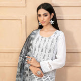 Tawakkal Serra Lawn Banarsi Jacquard Embroidered Unstitched Suit 3Pcs - 9, Women, 3Pcs Shalwar Suit, Tawakkal, Chase Value