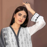 Tawakkal Serra Lawn Banarsi Jacquard Embroidered Unstitched Suit 3Pcs - 10, Women, 3Pcs Shalwar Suit, Tawakkal, Chase Value