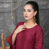 Zara Schiffli Embroidered Unstitched 2Pcs Suit - D-9475, Women, 2Pcs Shalwar Suit, Tawakkal Fabrics, Chase Value