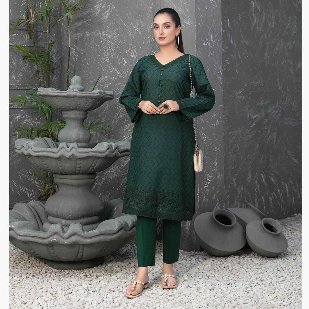Zara Schiffli Embroidered Unstitched 2Pcs Suit - D-9478, Women, 2Pcs Shalwar Suit, Tawakkal Fabrics, Chase Value