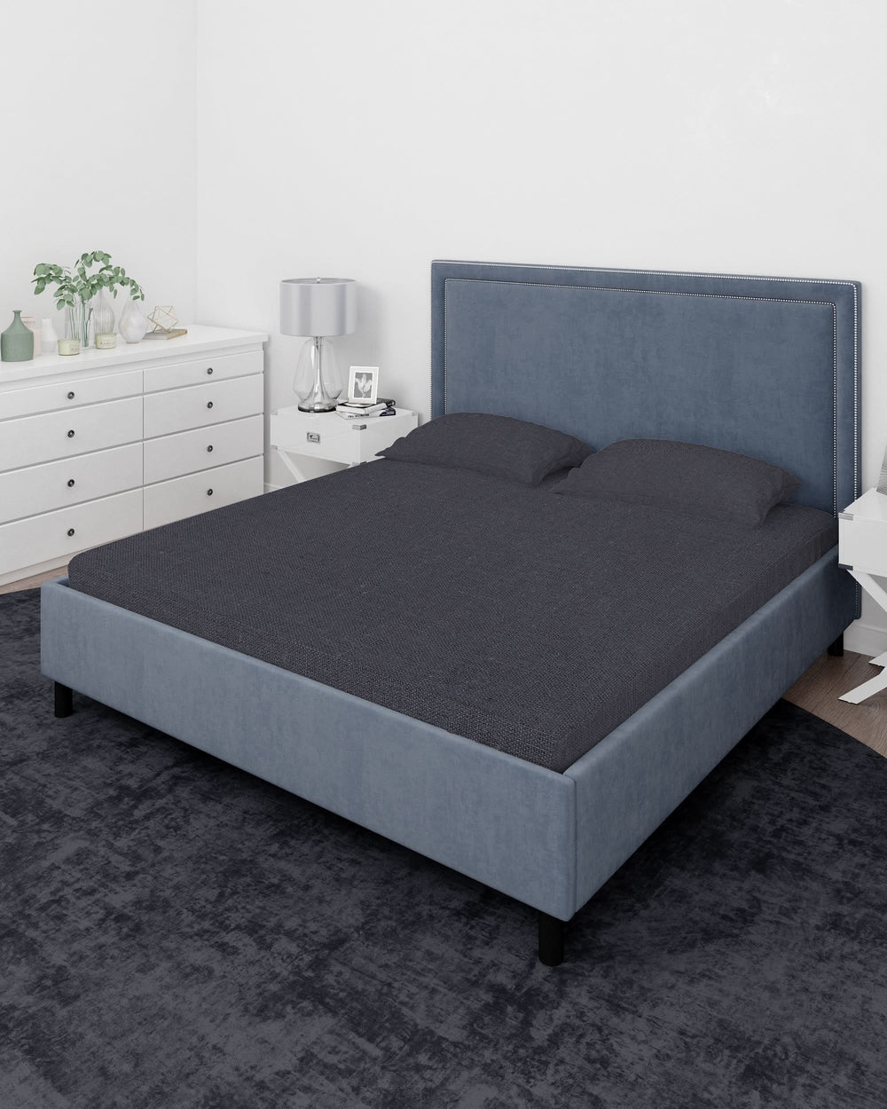Valuables Plain Cotton Double Bedsheet 90x102, Double Size Bed Sheet, Chase Value, Chase Value