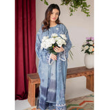 Rashid Bareeha Printed Lawn Embroidered Unstitched 3Pcs Suit - 8680, Women, 3Pcs Shalwar Suit, Rashid Textiles, Chase Value