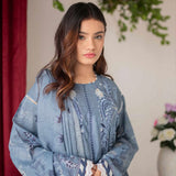 Rashid Bareeha Printed Lawn Embroidered Unstitched 3Pcs Suit - 8680, Women, 3Pcs Shalwar Suit, Rashid Textiles, Chase Value