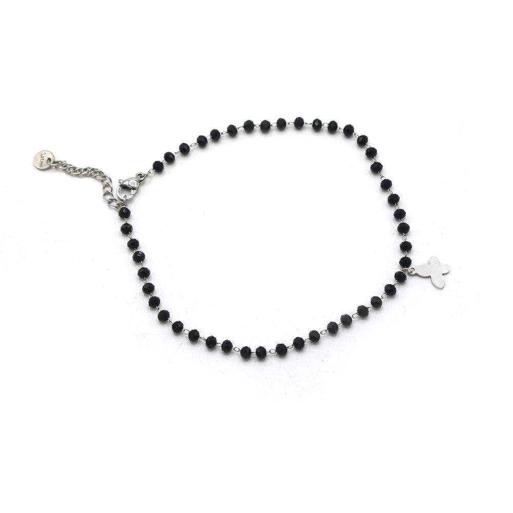 Women's Fashion Anklets - Black, Women Foot Jewellery, Chase Value, Chase Value