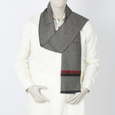 Men's Muffler - Black, Men's Shawls & Mufflers, Chase Value, Chase Value