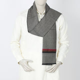 Men's Muffler - Black, Men's Shawls & Mufflers, Chase Value, Chase Value