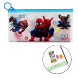 Pencil Pouch With Free Stationery Set - Blue, Stationery Pouch & Box, Chase Value, Chase Value