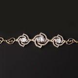 Women's Brecletes - Golden, Women Bangles & Bracelets, Chase Value, Chase Value