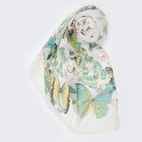 Women's Lawn Print Scarf - Multi Color, Women Scarf Pins & Brooches, Chase Value, Chase Value