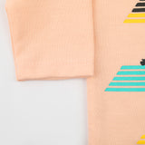 Newborn Boys Full Sleeves Suit - Peach, Newborn Boys Sets & Suits, Chase Value, Chase Value