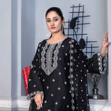 Noor Jahan Mushk Printed Lawn Chikenkari Embroidered Unstitched 3Pcs Suit, Women, 3Pcs Shalwar Suit, Chase Value, Chase Value