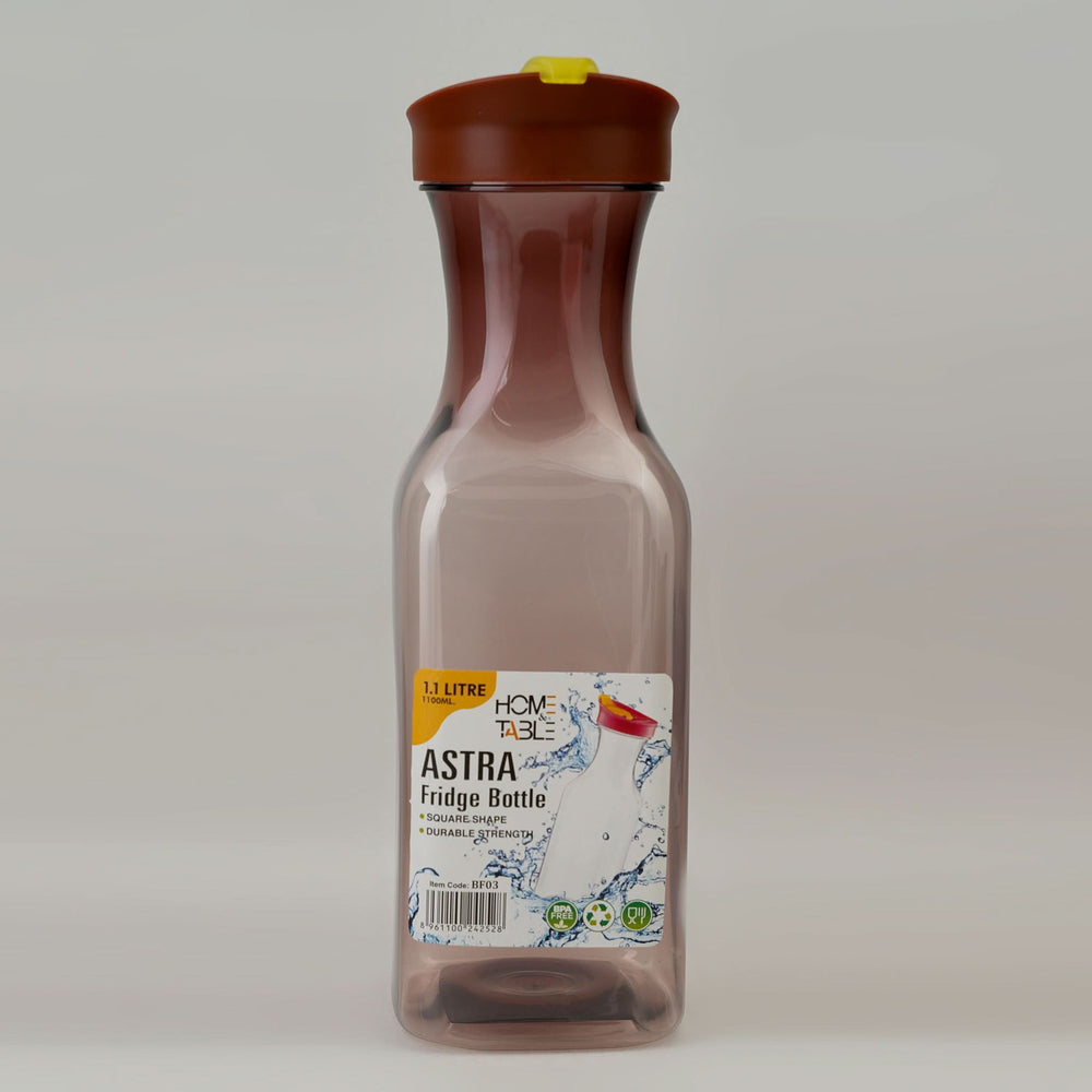 Home & Table Fridge Bottle Astra - 1100ml - Brown, Water Bottle, Chase Value, Chase Value