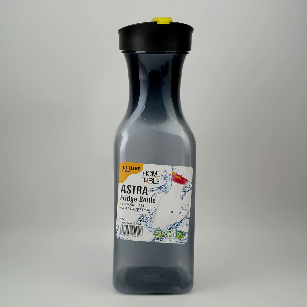 Home & Table Fridge Bottle Astra - 1100ml - Black, Water Bottle, Chase Value, Chase Value