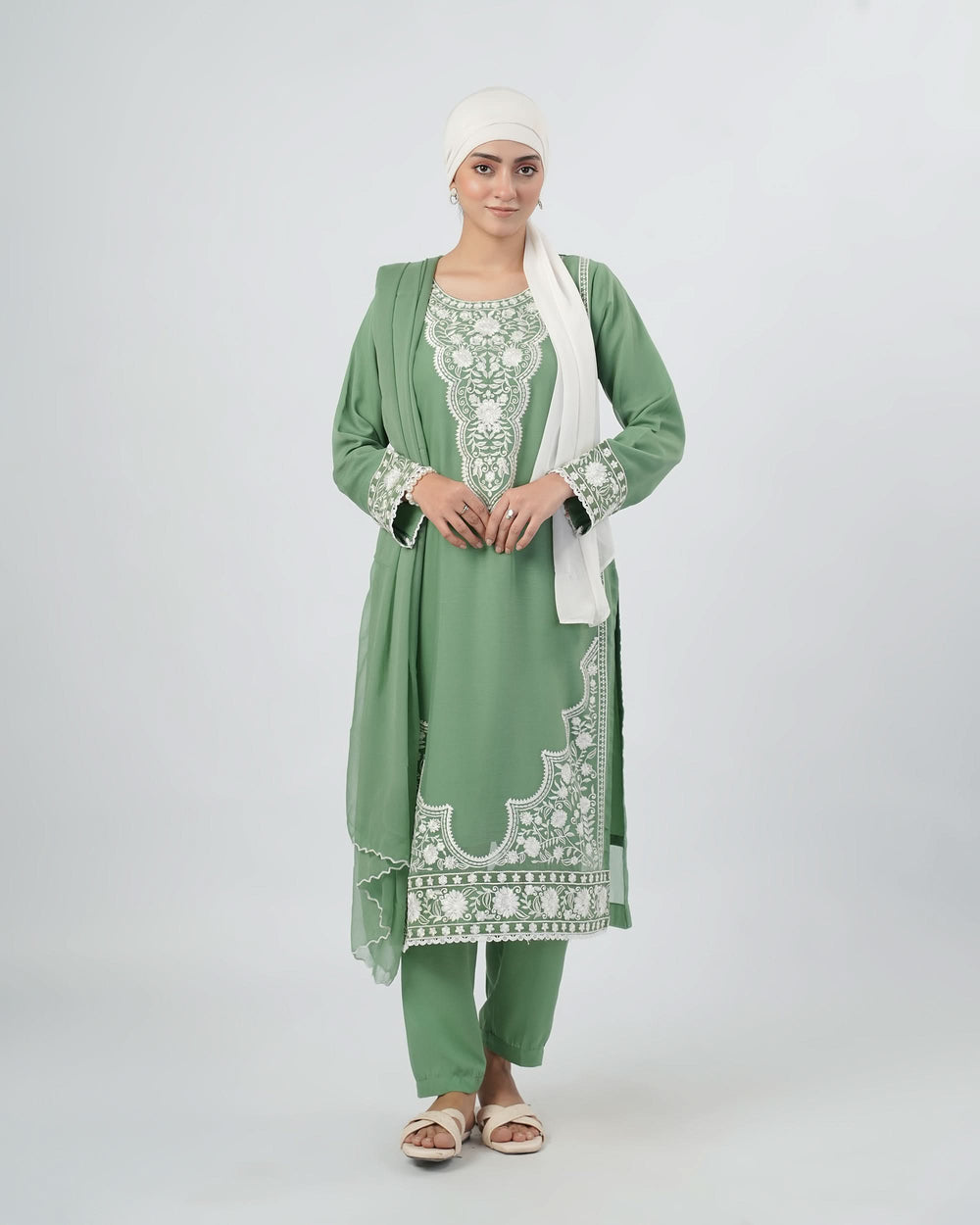 Valuables Women Chiffon Embroidered 3-Piece Suit, Women Shalwar Suits, Chase Value, Chase Value