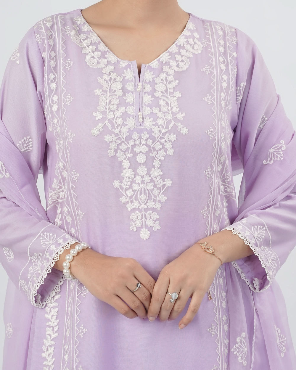 Valuables Women Chiffon Embroidered 3-Piece Suit, Women Shalwar Suits, Chase Value, Chase Value