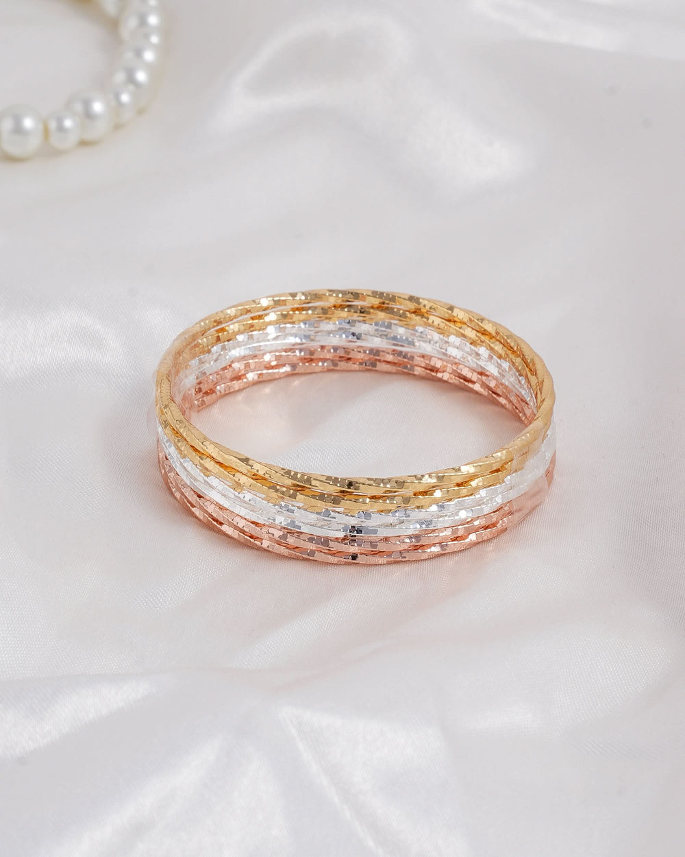 Eminent Women's Kara 6Pcs, Women Bangles & Bracelets, Eminent, Chase Value