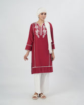 Valuables Women Embroidered Kurti, Women Ready Kurtis, Chase Value, Chase Value