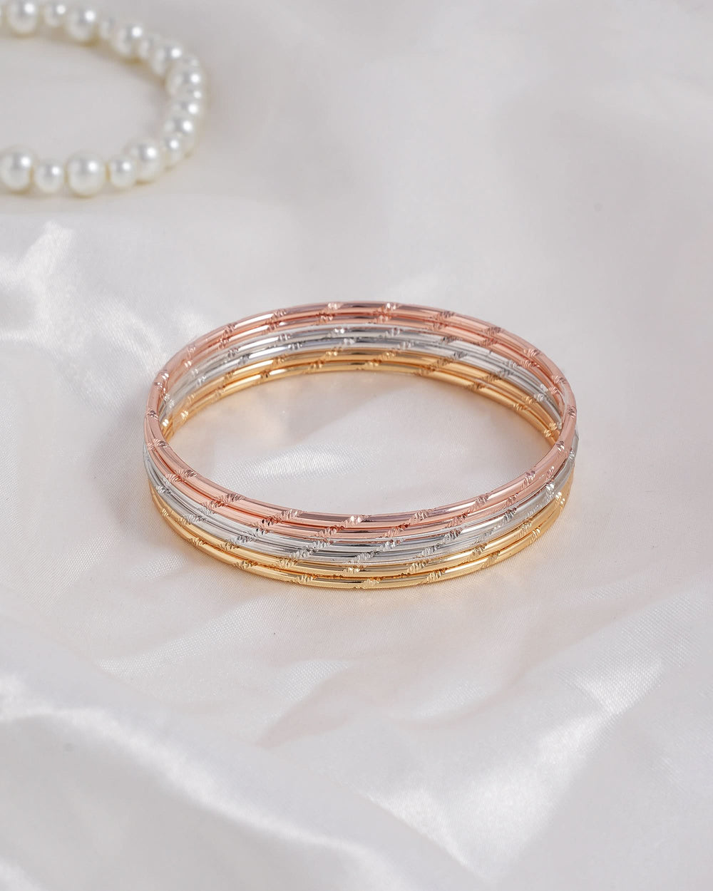 Eminent Women's Kara 6Pcs, Women Bangles & Bracelets, Eminent, Chase Value