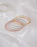 Eminent Women's Kara 6Pcs, Women Bangles & Bracelets, Eminent, Chase Value