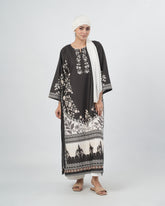 Valuables Women Silk Printed Kaftan, Women Ready Kurtis, Chase Value, Chase Value