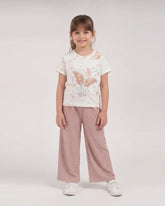 Girls 2 Piece Set, Girls Half Sleeves Suit, Chase Value, Chase Value