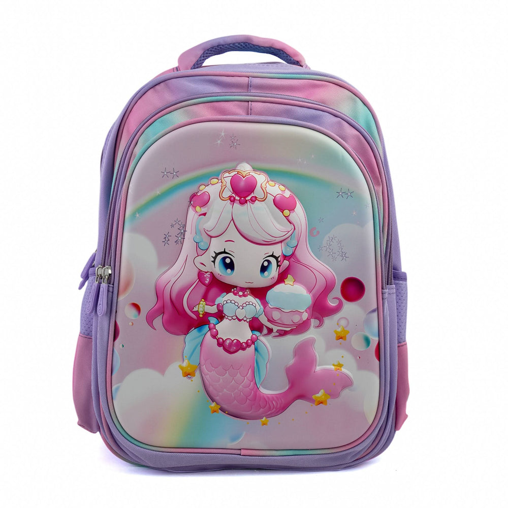 Kids School Backpack 16" - Purple, School Bags, Chase Value, Chase Value