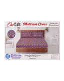 King Quilted Printed Waterproof Mattress Protector 72X78, Mattress Protector, Chase Value, Chase Value