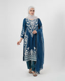 Valuables Women Chiffon Embroidered 3-Piece Suit, Women Shalwar Suits, Valuables, Chase Value
