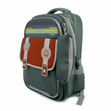 Kids School Backpack 16" - Green, School Bags, Chase Value, Chase Value