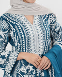 Valuables Women Chiffon Embroidered 3-Piece Suit, Women Shalwar Suits, Valuables, Chase Value
