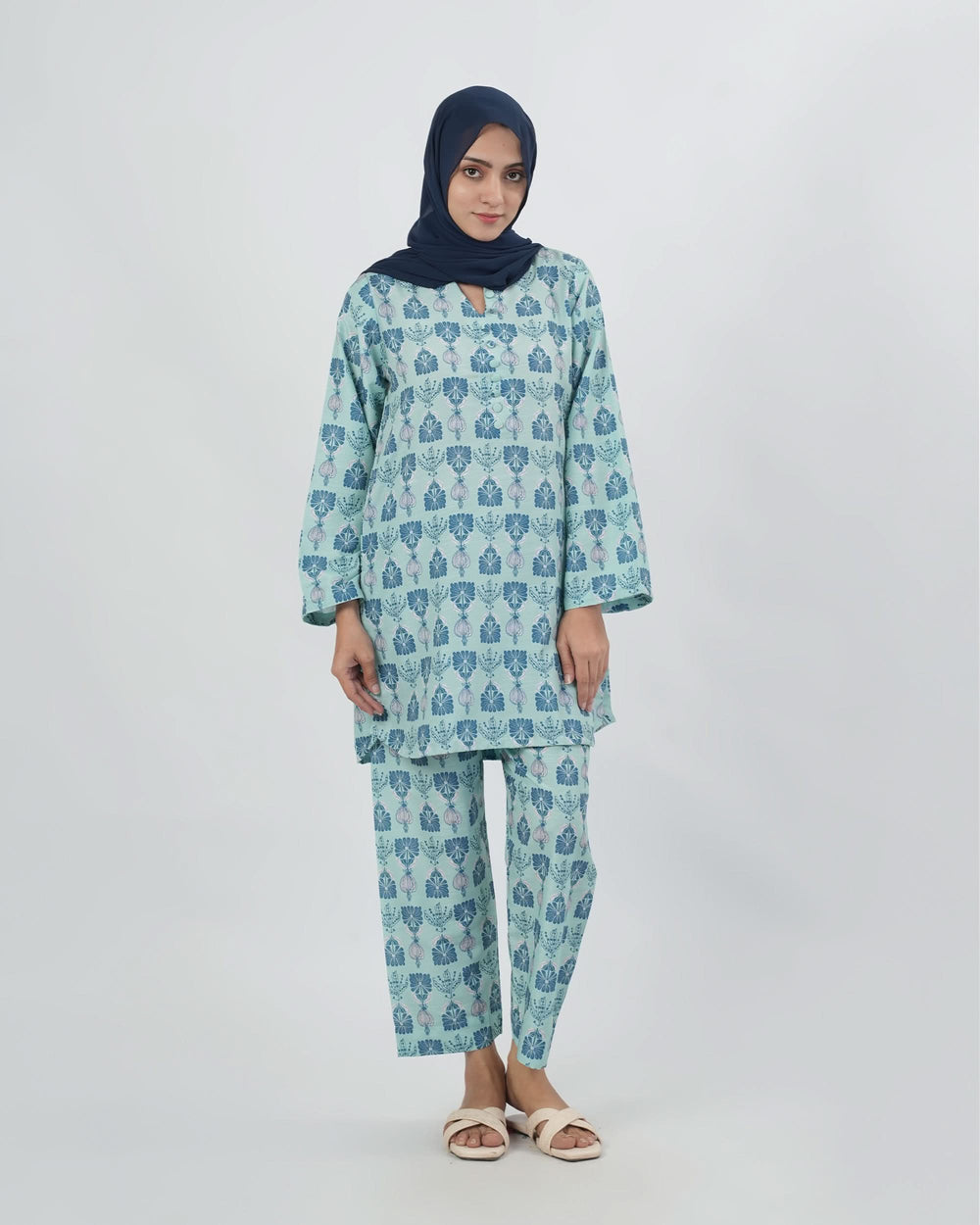 Valuables Women Slub Printed 2Pcs Suit, Women Shalwar Suits, Chase Value, Chase Value