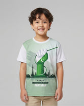 Valuables Boys' Independence Day Half Sleeve T-Shirt