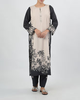 Women Silk Printed Fusion Co-Ord Set
