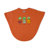 Girl's Half Sleeves T-Shirt - Peach, Girls T-Shirts, Chase Value, Chase Value
