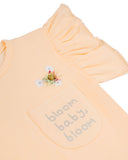 Newborn Girls Half Sleeves Suit