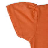Girl's Half Sleeves T-Shirt - Peach, Girls T-Shirts, Chase Value, Chase Value