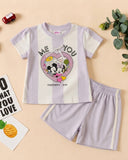 Newborn Girls Half Sleeves Suit