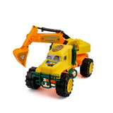 Construction Crane Truck - Yellow, Die-cast Model Car, Chase Value, Chase Value