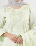 Valuables Women Embroidered 3Pcs Suit