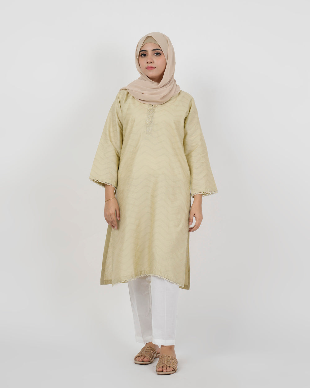 Valuables Women Jacquard Kurti, Women Ready Kurtis, Chase Value, Chase Value