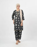 Women's Printed 2 Pcs Suit