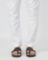 Eminent Women's High Rise Straight Fit Jeans - White