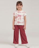 Girls 2 Piece Set, Girls Half Sleeves Suit, Chase Value, Chase Value