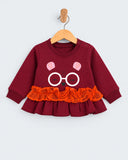Eminent Newborn Girls Knitted Sweatshirt, Newborn Girls Hoodies & Sweat Shirts, Eminent, Chase Value