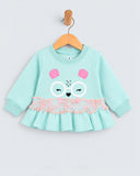 Eminent Newborn Girls Knitted Sweatshirt, Newborn Girls Hoodies & Sweat Shirts, Eminent, Chase Value